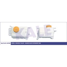 KALE-343780 - Yedek Su Deposu Chevrolet Kalos 1.2 1.4 05=> (Kapaklı)