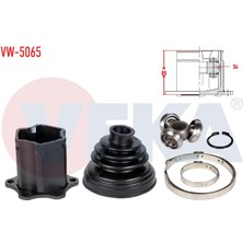 VEKA-VW-5065 - Aks Kafası Sağ veya Sol  On Ic Volkswagen Golf V (1k1) 1.9 Tdı Dsg Freze Dıs 34 Uzunluk 85MM 2003-2009