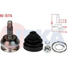 VEKA-HO-1017A - Aks Kafası Sağ veya Sol  On Dıs Honda Euro Cıvıc 1.6i Abslı 50 Dıs 26×32×55 Uzunluk 137,2 mm 1991-2005