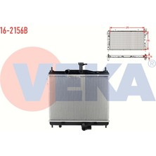 VEKA-16-2156B - Su Radyatoru Brazıng Hyundaı Getz (Tb) 1.5 Crdı 4 Sılındır  M-T Ac+/- 2002-2008