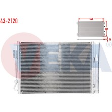 VEKA-43-2120 - Klıma Radyatoru Hyundaı Accent Blue 1.4 Cvvt 2012-