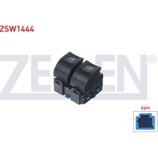 ZEGEN-ZSW1444 - Cam Acma Anahtarı Cıftlı Dacıa Duster 2017-