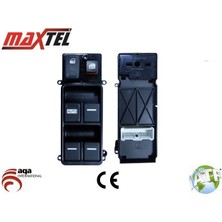 MAXTEL-18212015 - Cam Acma Kumanda Anahtarı Dortlu Honda Accord 2003 2007 Odyssey Sol 23 Fıslı
