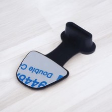 Emre Bilişim Type-C Cihazlar Ile Uyumlu Yapışkanlı Şarj Yeri Koruma  Siikon Tıpası 3 Adet