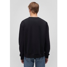 Mavi Mavi Logo Baskılı Siyah Sweatshirt 0611716-900