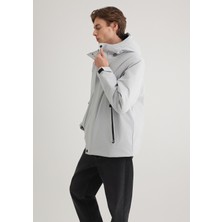 Mavi Pro Kapüşonlu Gri Ceket 0110561-70075