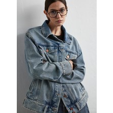 Mavi Sarah Iconic Zımparalı Açık Mavi Jean Ceket 1110629-89514