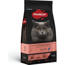 Paunchy Somonlu Kısırlaştırılmış Yetişkin Kedi Maması 15 kg