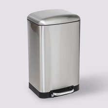 Arıane-Metal Pedallı 20 Lt.çöp Kutusu/ınox