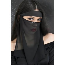Candy Women Siyah Yüz Peçesi
