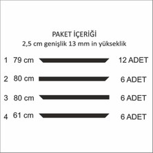 Birdeco Home Dekoratif Boyanabilir Montaja Hazır Duvar Çıtası,önceden Kesilmiş Astarlı Kendin Yap Kit (P5)