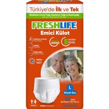 Freshlife Külot Hasta Bezi Large - Büyük - L 150 Adet 5x30