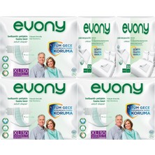 Evony Hasta Bezi Yetişkin Bel Bantlı Tekstil Yüzey Ekstra Büyük 90 Adet+ Yatak Koruyucu Örtü 60 Adet