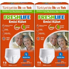 Freshlife Emici Külot Hasta Bezi Large - Büyük - L 60 Adet 2x30