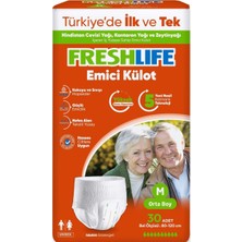 Freshlife Emici Külot Hasta Bezi Medium - Orta - M 120 Adet 4x30