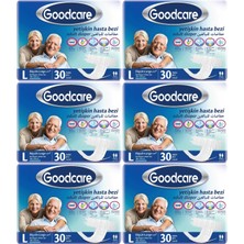 Hasta Bezi Yetişkin Bel Bantlı Tekstil Yüzey L Large - Büyük 180 Adet 6x30