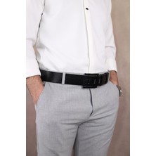 Walkenzo SMT-4411 Erkek Hakiki Deri Kot Kemeri