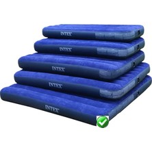 Mubx 3-4 Kişilik Şişme Yatak Intex 64755 Şişme Kamp Yatağı 203X183X25CM