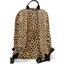 Coral High Kahverengi Leopar Desenli Okul Sırt Çantası 23681