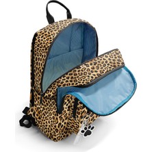 Coral High Kahverengi Leopar Desenli Okul Sırt Çantası 23681