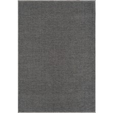 Royal Halı Ecole QF03A Antrasit Pamuk Akrilik Yumuşak Dokulu Modern Halı Karademir Home