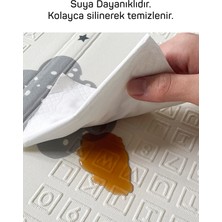 Circle Toys Neşeli Zürafa + Taşıtlar , Katlanabilir Çocuk Oyun Halısı – 150X200X1 cm - Taşıma Çantası Yanında