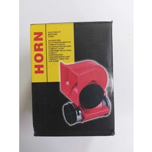 Ferrari Korna Kırmızı 12V Komprosörlü 2 Tonlu F1 Korna