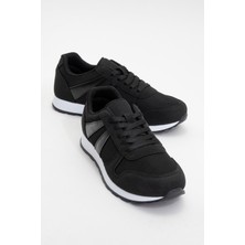 Ccway Kadın Anorak Bağcıklı Spor Ayakkabı Siyah Beyaz