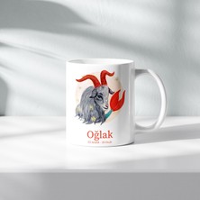 Kişiye Özel Oğlak Burcu Baskılı Kupa (1 adet)