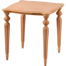 Mobilya Baba Akyazı Yan Orta Sehpa Cilasız Ham Ahşap