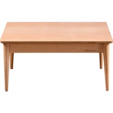 Mobilya Baba Gönen Retro Orta Sehpa Cilasız Ham Ahşap