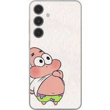 Dali Design Samsung Galaxy S24+ Uyumlu Şeffaf Kılıf Patrick Mini Tasarımlı