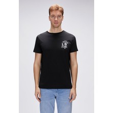 Bad Bear Duggie Siyah Erkek Baskılı Tişört