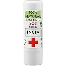 INCIA%100 Doğal Sos Stick Anlık Yatıştırıcı Organik Yalancı Iğde Hızlı Koruma Bitkisel 6 G