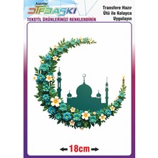 F17 Ajans Ramazan ve Islam Ütü ile Yapışan Tekstil Transfer Baskı