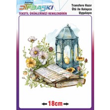 F17 Ajans Ramazan ve Islam Ütü ile Yapışan Tekstil Transfer Baskı