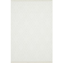 Apex Halı Havana 8561 Ekru Özel Dokulu Modern Bukle Iskandinav Tarz Halı