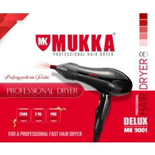 Mukka MK-9001 Turbo Profesyonel 2500 W Saç Kurutma Makinası