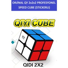 Qy 2x2 Profesyonel Speed Cube  -Rubık 2x2 Zeka Sabır Küpü-