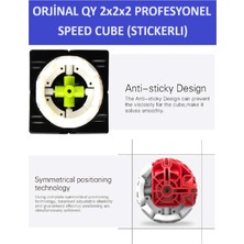 Qy 2x2 Profesyonel Speed Cube  -Rubık 2x2 Zeka Sabır Küpü-