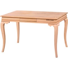 Mobilya Baba Ayancık 125 Lik Rustik Çalışma Masası Cilasız Ham Ahşap