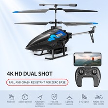 4drc 4d-M6 Hd Hava Fotoğrafçılığı Çocuk Uçak Oyuncak Şarj Edilebilir Uzaktan Kumanda Helikopteri, 1 Pil - Mavi (Yurt Dışından)