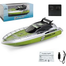 2.4g Rc Denizaltı Modeli Mini Sürat Teknesi Simülasyon Uzaktan Kumandalı Uçak Gemisi Oyuncak - Yeşil (Yurt Dışından)