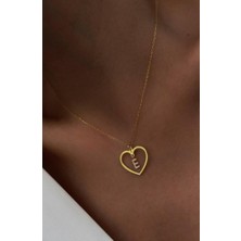 Sirius Jewelry Shop O Benim Kalbim Kolye| 925 Ayar Gümüş