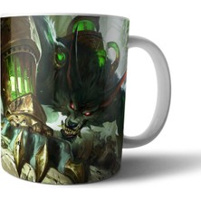 Pixxa Warwick Arcane Lol Kupa Bardak Model 1
