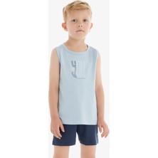 Blackspade Erkek Çocuk T-Shirt 40751 - Mavi