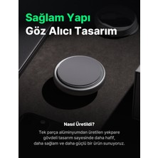 Carple The Mount Magsafe Uyumlu Araç Içi Kablosuz Şarj Cihazı ve Telefon Tutucu