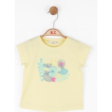 Nk Kız Bebek Lotus Tshirt 1-4 Yaş Sarı