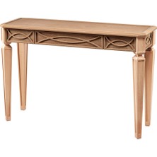 Mobilya Baba Uzundere 120 Lik Dresuar Cilasız Ham Ahşap