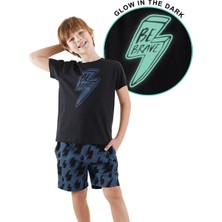 Şimşek Erkek Çocuk T-Shirt Şort Takım